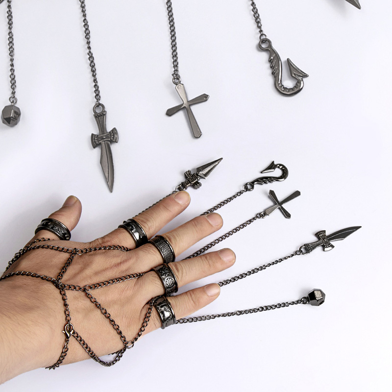 HUNTER X HUNTER Kurapika Ring Chain Bracelet