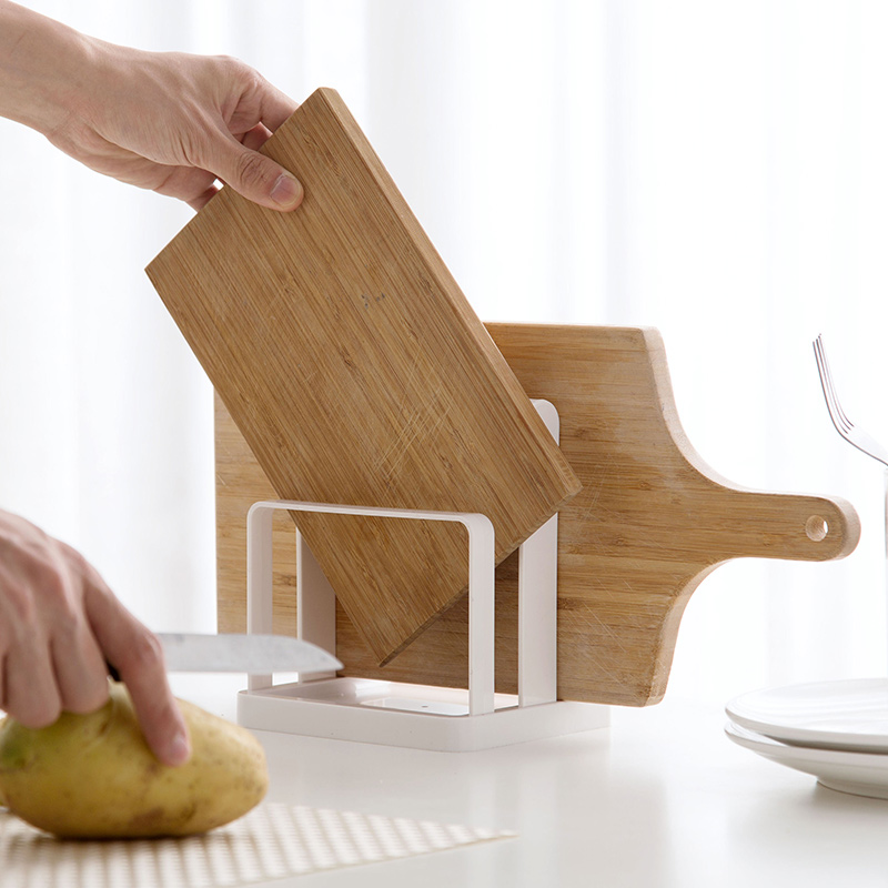 Title 1, Kitchen Sitting Storage Rack With Cutting Board