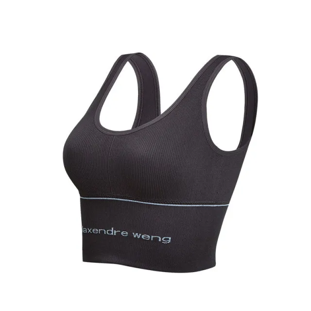 Letter Gathering Without Steel Ring With Chest Pad Sports Grey - Shop at LoveMi