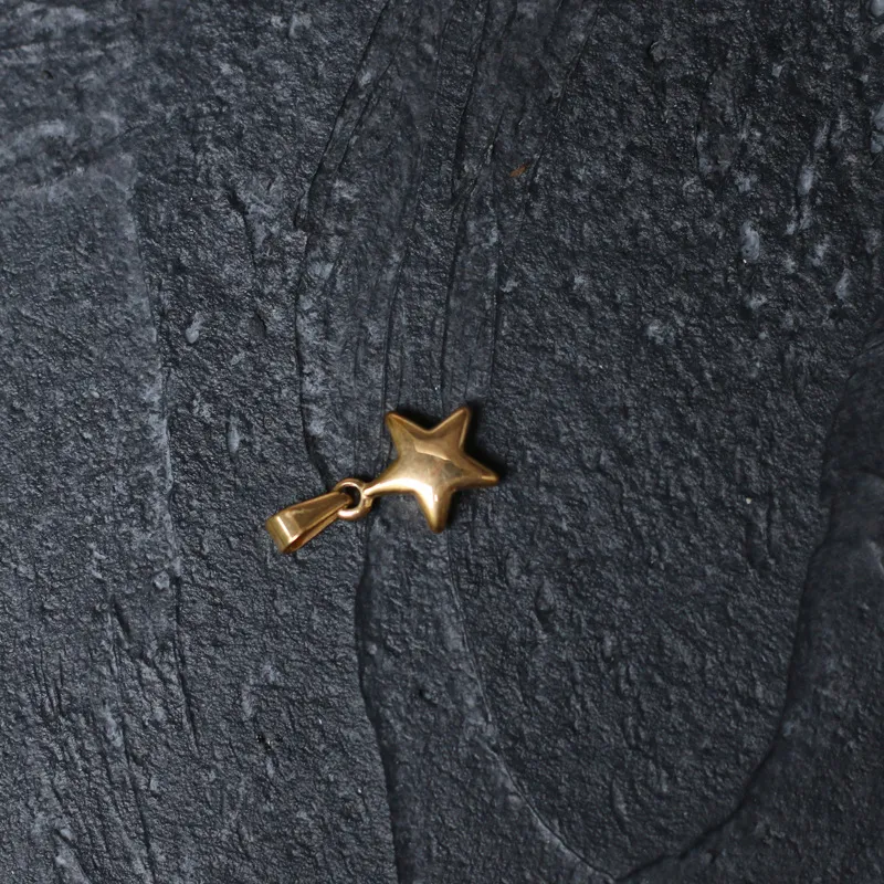 Single Pendant Unicorn Pegasus Crescent Rose - H14 Little Star