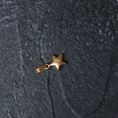 Single Pendant Unicorn Pegasus Crescent Rose - H14 Little Star - View 1