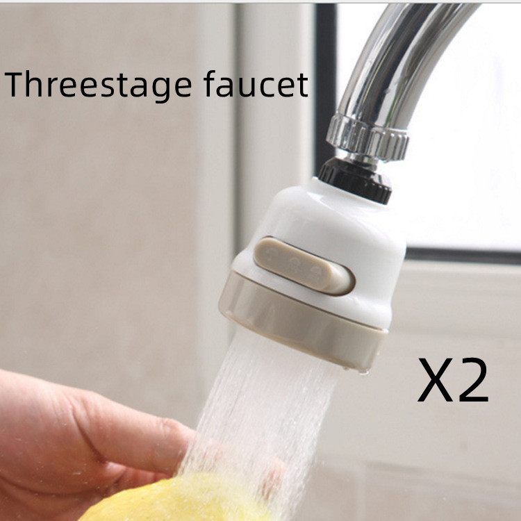 Threestage faucet