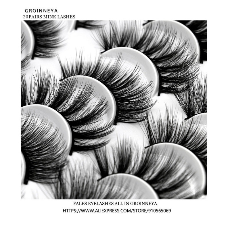 Self-adhesive False Eyelashes In Europe And America 20 Pairs