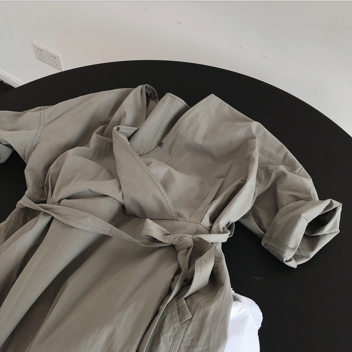 V-Neck Wide-Leg Jumpsuit, picture 7 of 8
