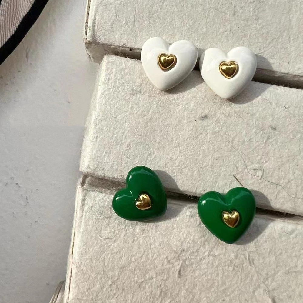 Earrings Personality Love Temperament Sweet