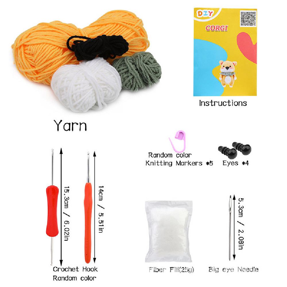 Title 2, Handmade Knitted Wool Material Package