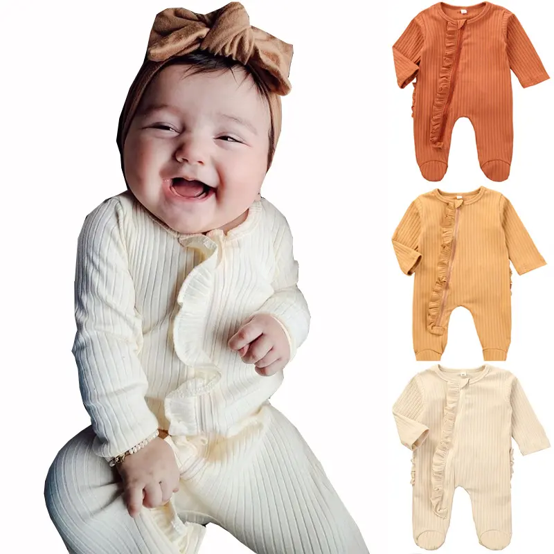 Baby Rompers Autumn Winter Boys Girls Long Sleeve Jumpsuit