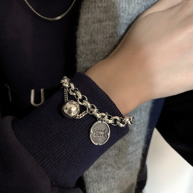 Round Ball Round Brand Ladies Chain Bracelet