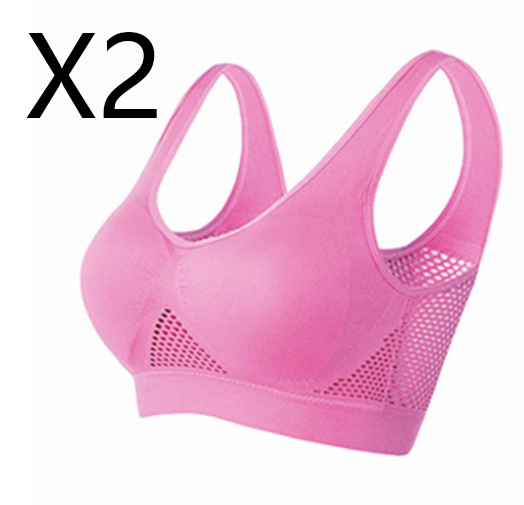 Title 4, Breathable Bra Large Size No Steel Ring Hollowe...