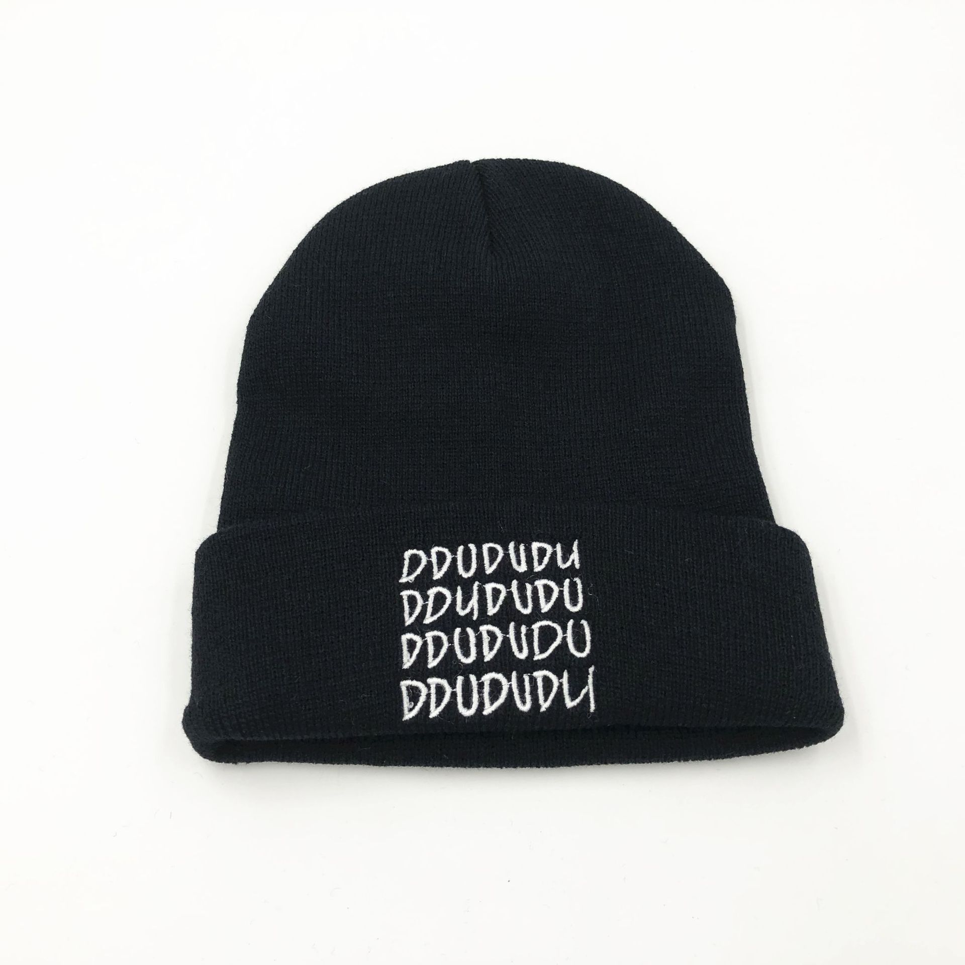 Title 6, Embroidered knitted hat