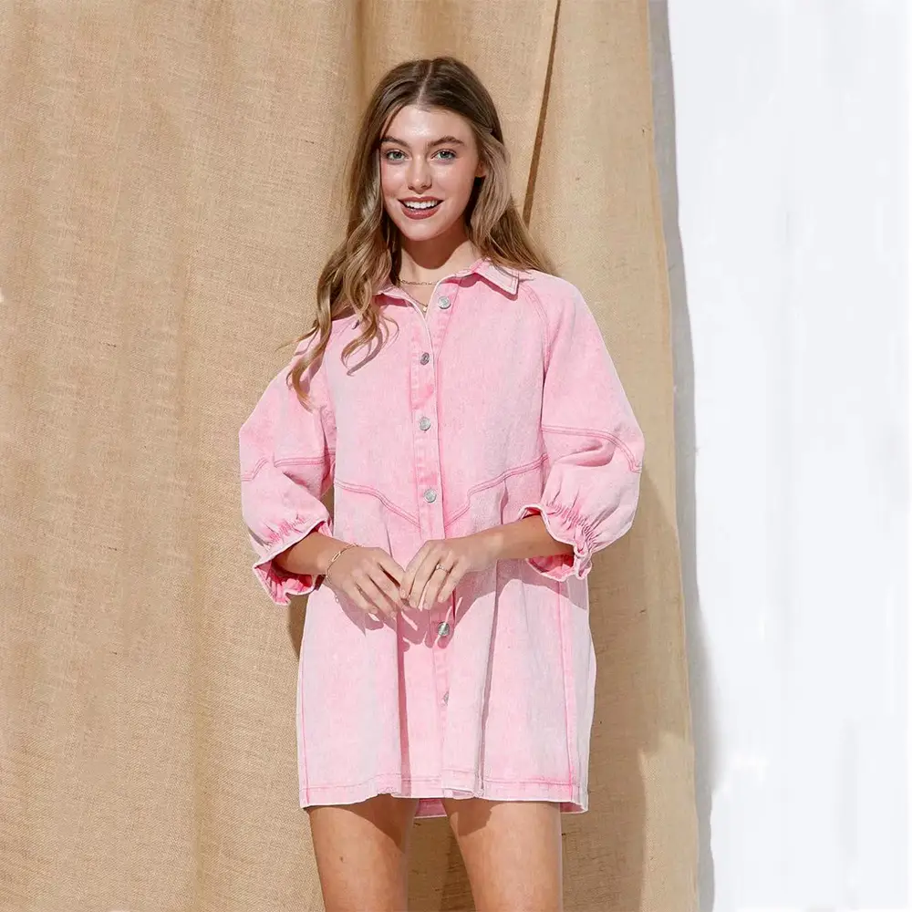 Women's Fashion Loose Lantern Sleeve Shirt