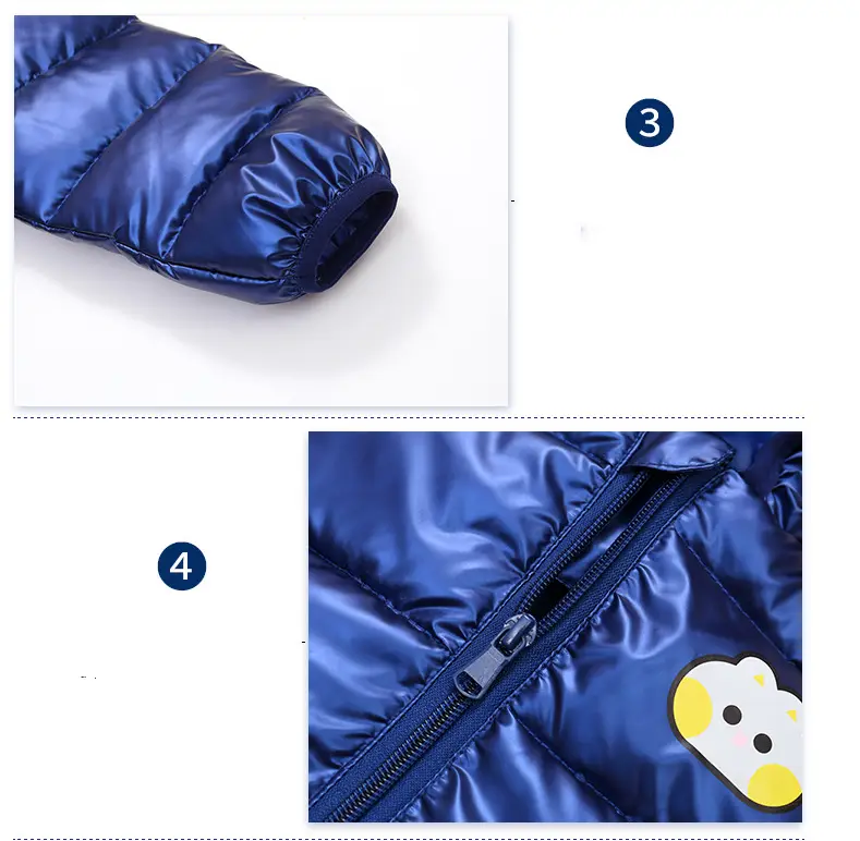 Children's Down And Wadded Jacket Sets Thick Wash-free Outer Wear
