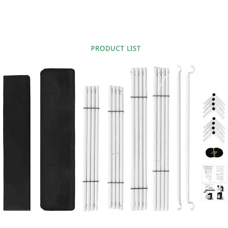 Greenhouse Plant Growth UV Tent Greenhouse 600D Grow Tent 3