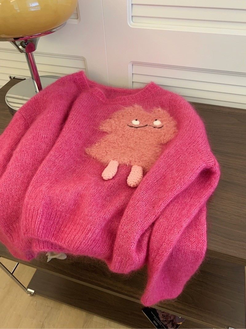 Women's Short Sweater Pullover Loose