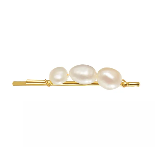 Ba Duckbill Clip Pearl Headband Hair Vintage Baroque Hairpin - Shop at LoveMi