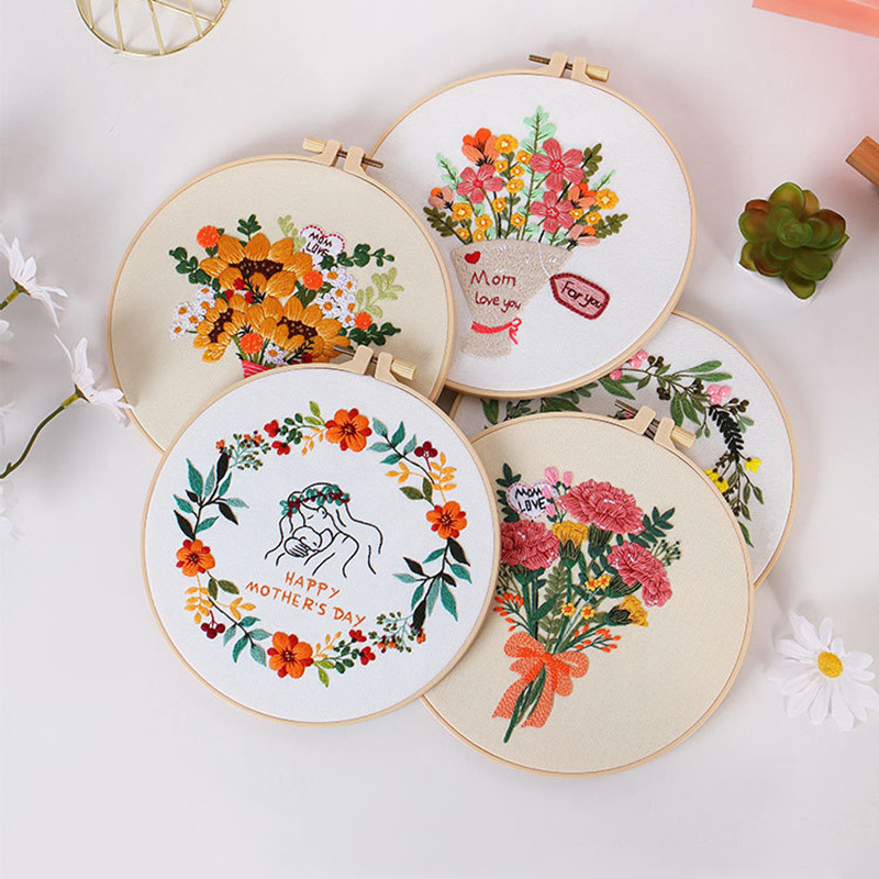 Diy Hand Embroidery Kit Material Package — image 1