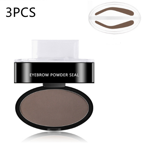 Augenbrauen Puder Stempel Tönung Schablone Kit Kosmetik Profi Make-up Wasserdicht E - Bild 35 von 41