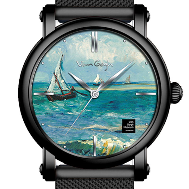 Van Gogh Quartz Wrist Watch Seascape 2