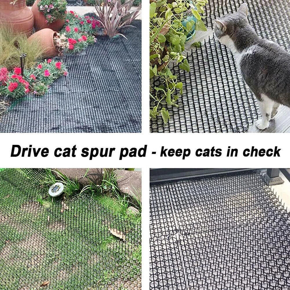 6x Cat Scat Mat Spike Anti-Cat Dog Pest Deterrent Repellent Animal Scarer Uk — foto 14