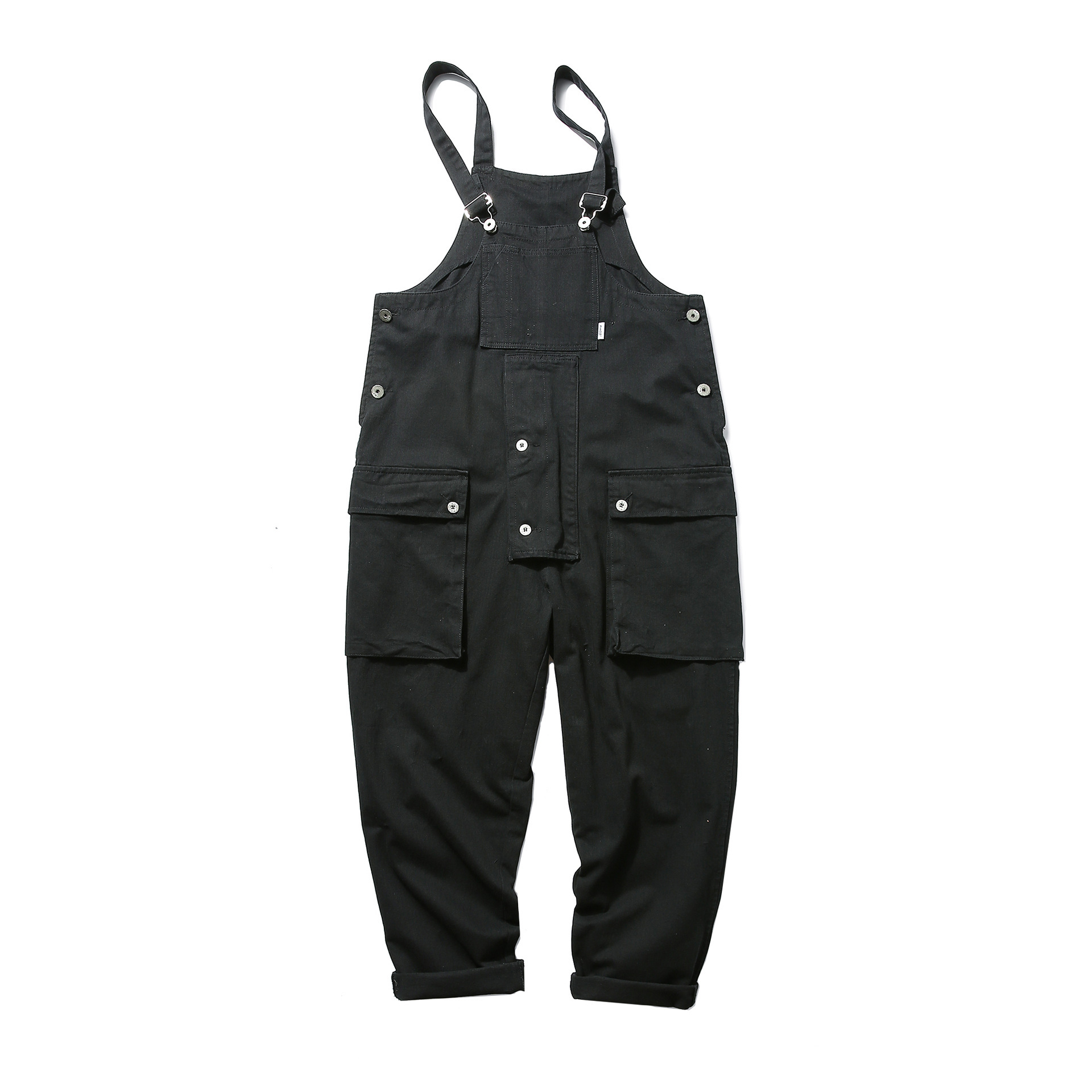 High Waist Siamese Men's Loose Women's Overalls