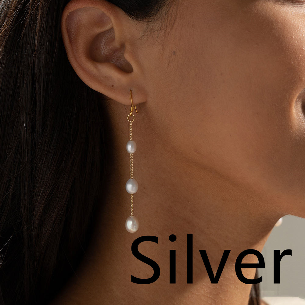 Freshwater Pearl Female Trendy Earrings