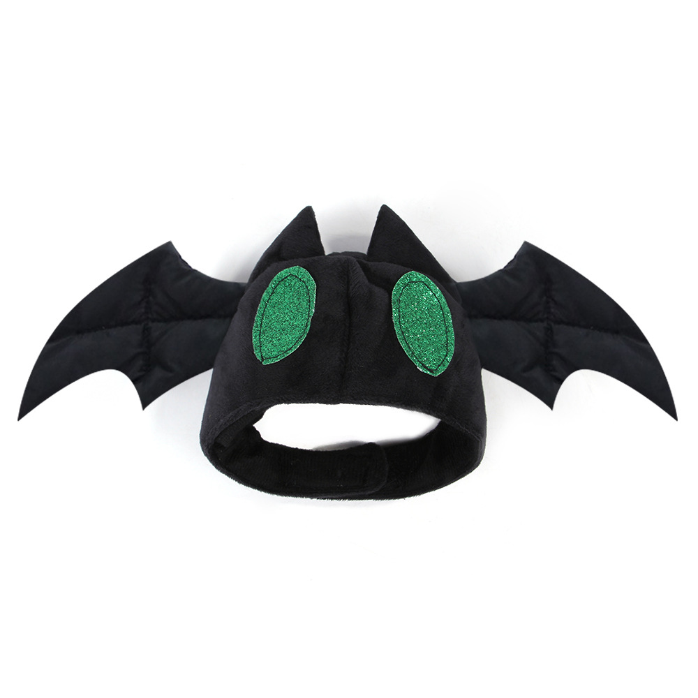 Black bat hat