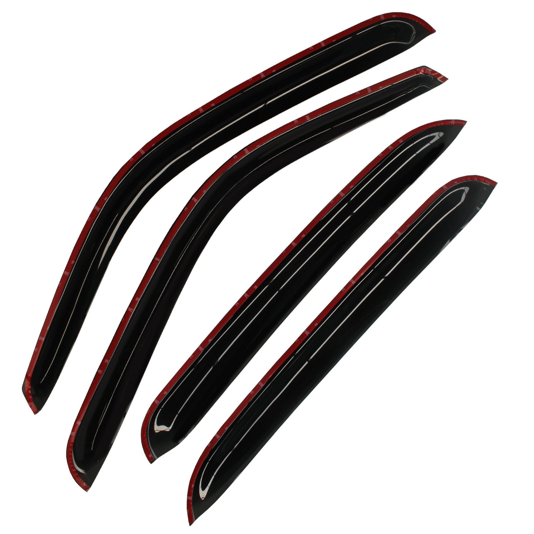 4pcs Out Channel Style Sun Rain Window Visors Visor For 94355 — foto 3