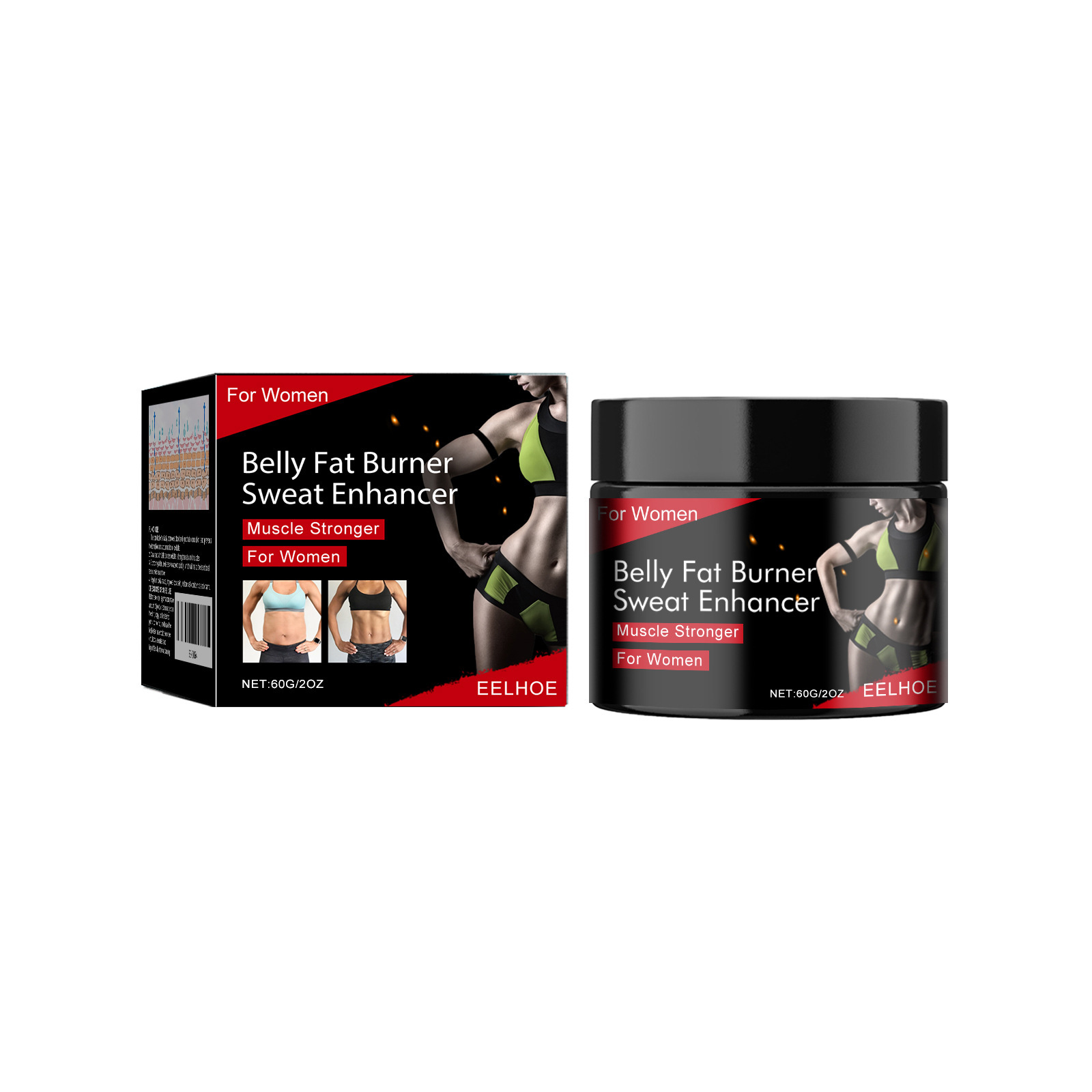 EELHOE Body Care Cream For Foreign Trade And Cross-Border Businesses  Daily Abdominal Massage Cream To Enhance Body Shape — foto 5