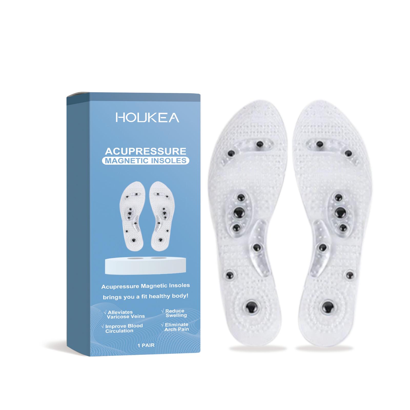 Plantar Pressure Insoles, Durable And Breathable, Foot Care Massage, Relieve Discomfort