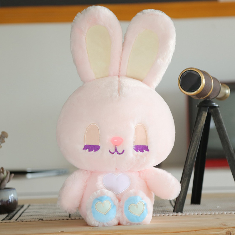 Title 2, Plush Toy Candy Colored Bear Bunny