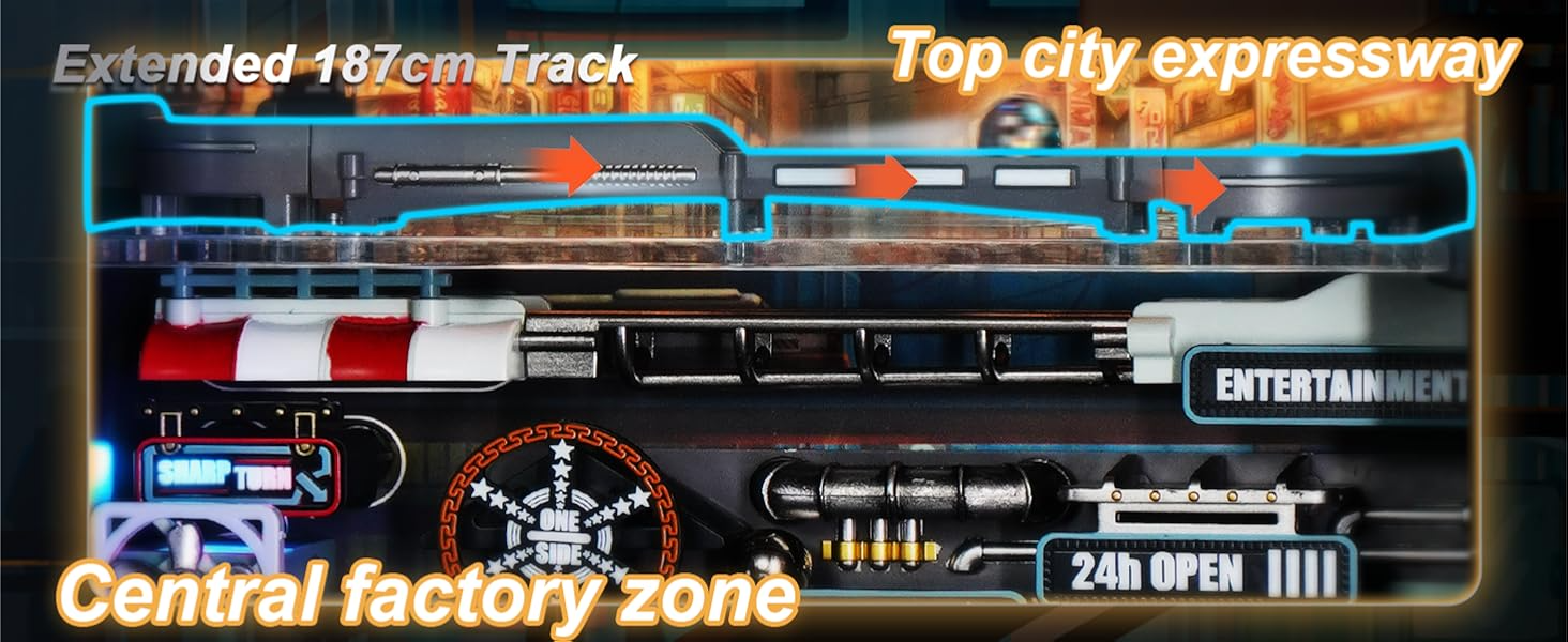 Title 1, ROBOTIME 3D Puzzel Model Kit Last City, knikker...