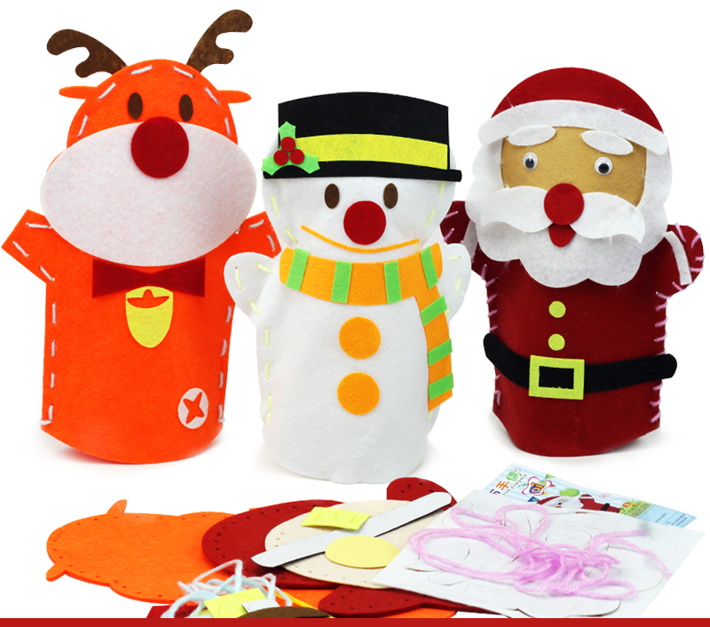 Christmas hand puppet A