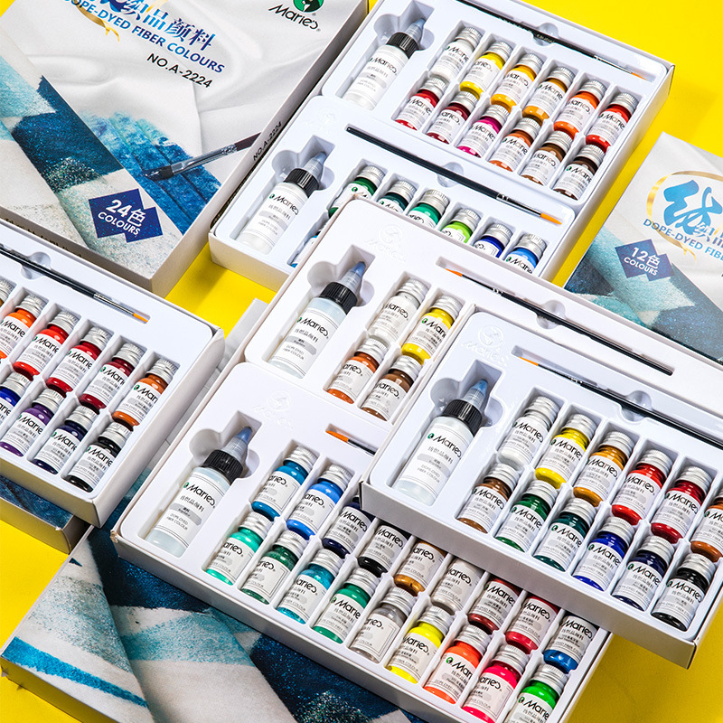 Title 9, Dope-Dyed Fiber Permanent Fabric Paint Set