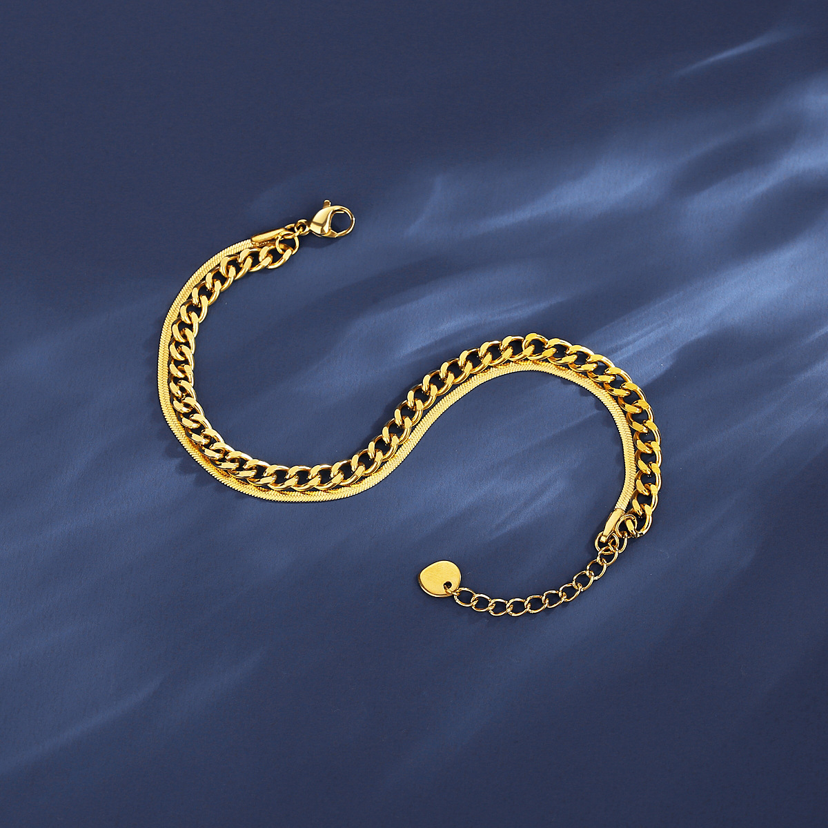 316 Stainless Steel Multi-layer Chain Bracelet