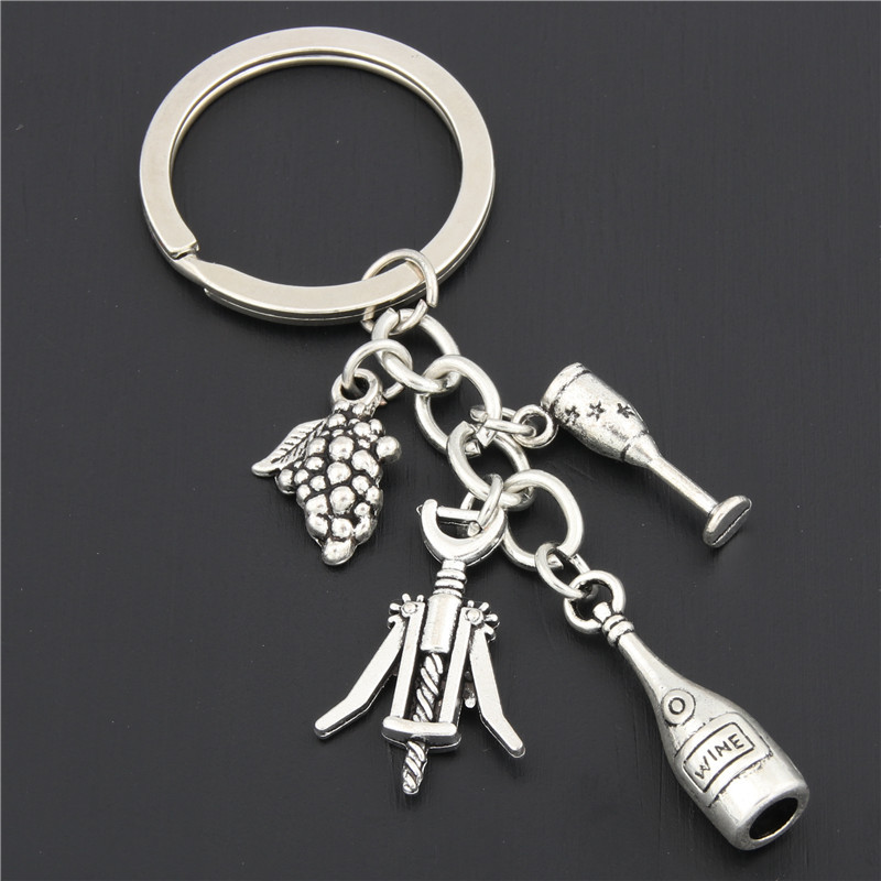 DIY Creative Wine Bar Party  Keychain