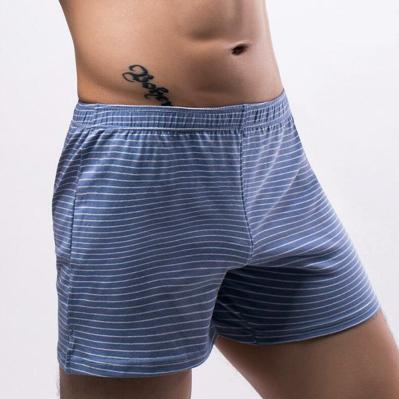 Title 3, Breathable Cool Striped Shorts Three-point Paja...