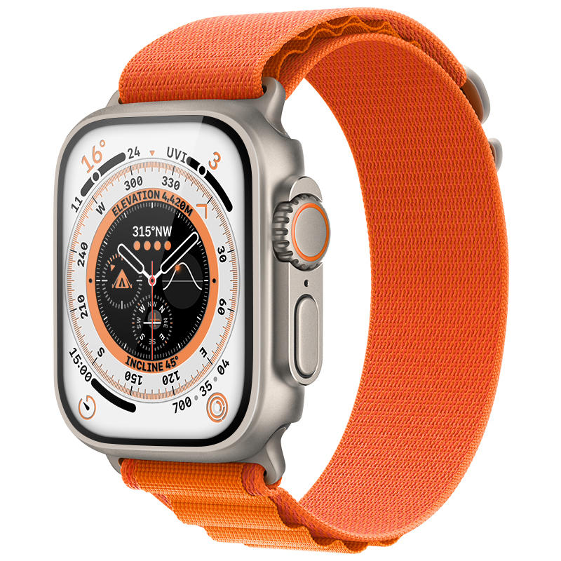 Orange mountain loop strap