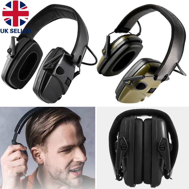 Electronic Ear Defenders Impact Sport Shooting Protect Muffs Anti-noise NEW — image 3