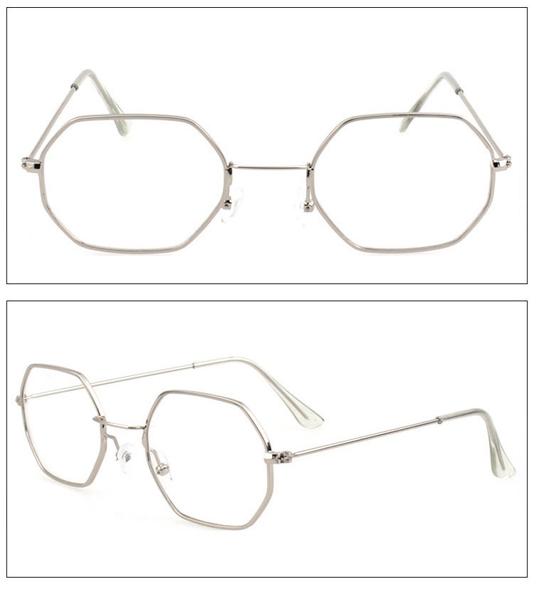Sunglasses Ocean Piece Polygonal Sunglasses - Image 5