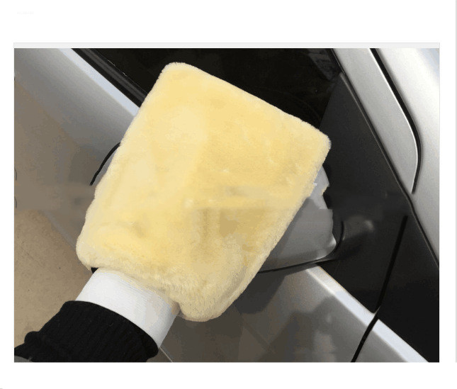 Wool Car Wash Glove, Single-Sided, picture 2 of 4