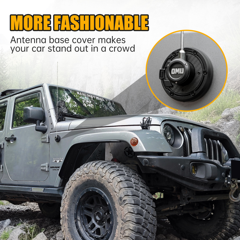 Antenna Base Cover For Wrangler 2007 Gladiator2020