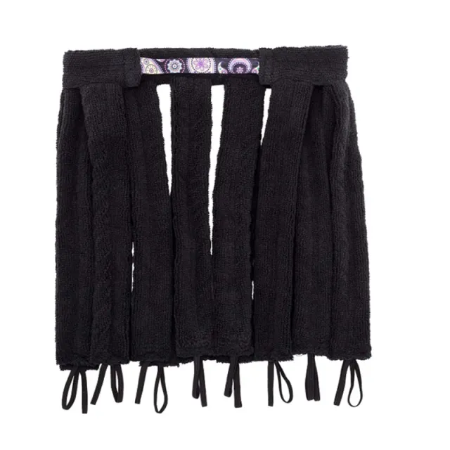 Sleeping Heatless Curling Iron Octopus Headband Black - Shop at LoveMi