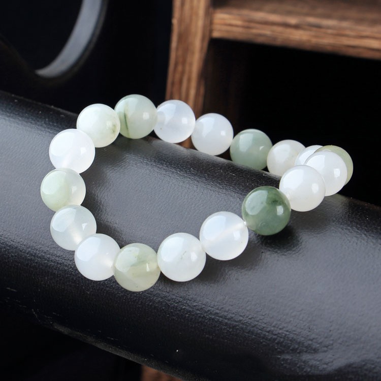 Title 1, Gold Silk Jade Tianshan Cui Bracelet Necklace F...