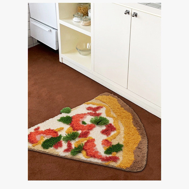 7b4d013f 9fd3 44a2 9dd0 3f99682db9bb - Funny Pizza Plush Carpet Bedroom Absorbs Water