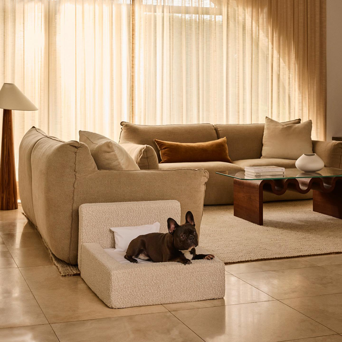 Dog Mat, Movable Rectangular Sponge Cat Bed Backrest, Pet Sofa, Suitable For Small, Medium And Large Cats And Dogs, Mat Bed, Dog Pet Accessories, Bedding thumbnail 6