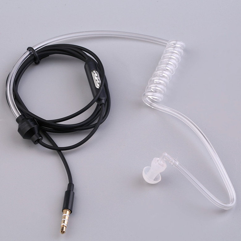 Single Side Anti Radiation Air Tube Headset With Microphone - Image 4