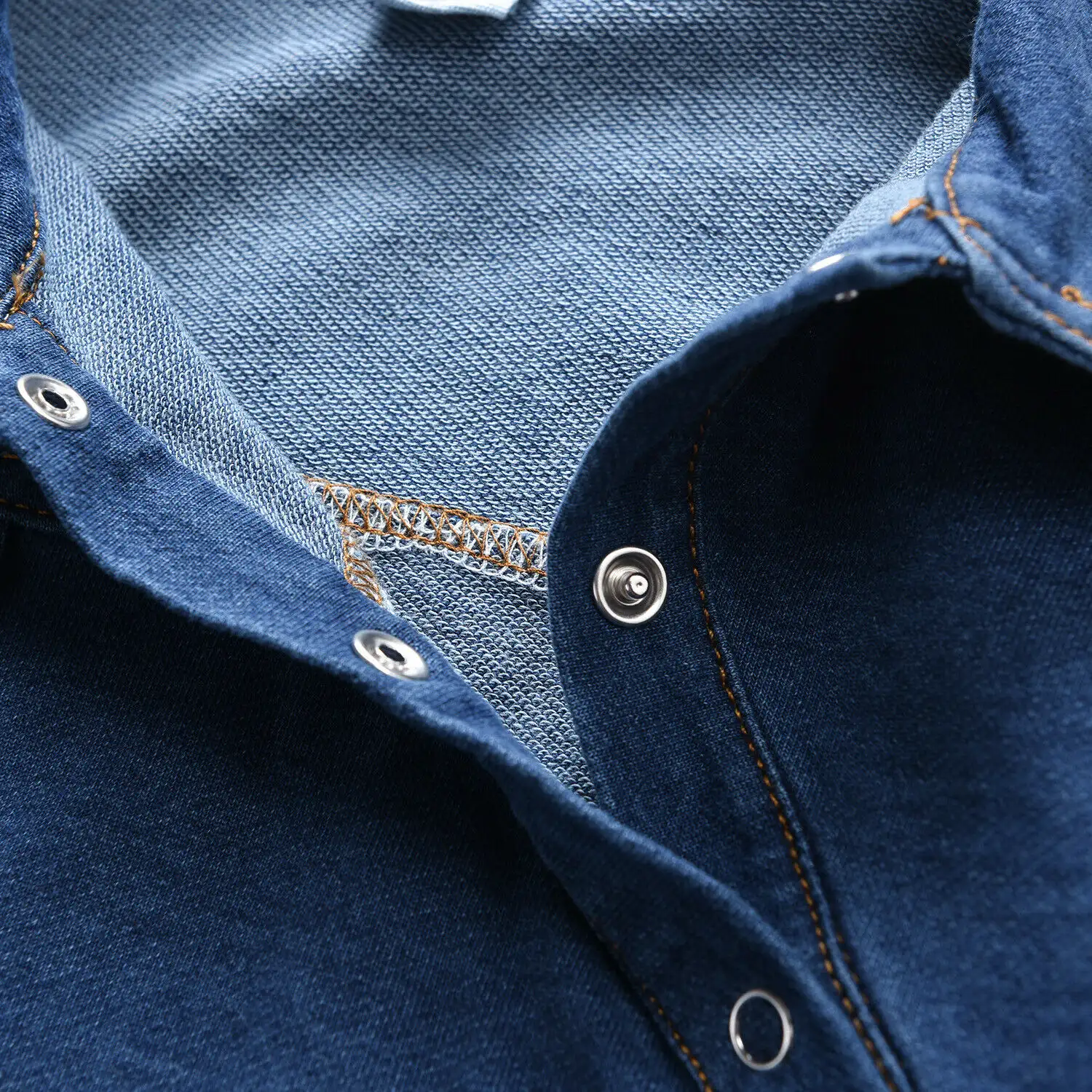 Children's Personalized Patch Pocket Denim One-piece