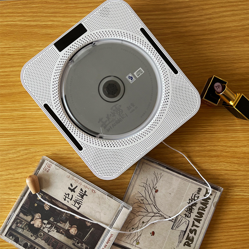 Multi-color Wall-mounted CD Player Home Bluetooth Speaker Repeater