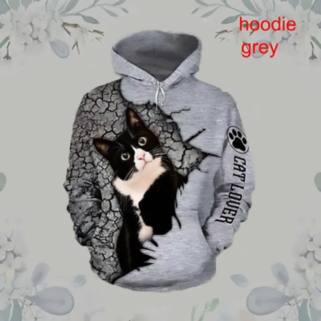 Animation 3D Digital Dog Cat Cartoon Pattern W4 4Xl - Shop at LoveMi