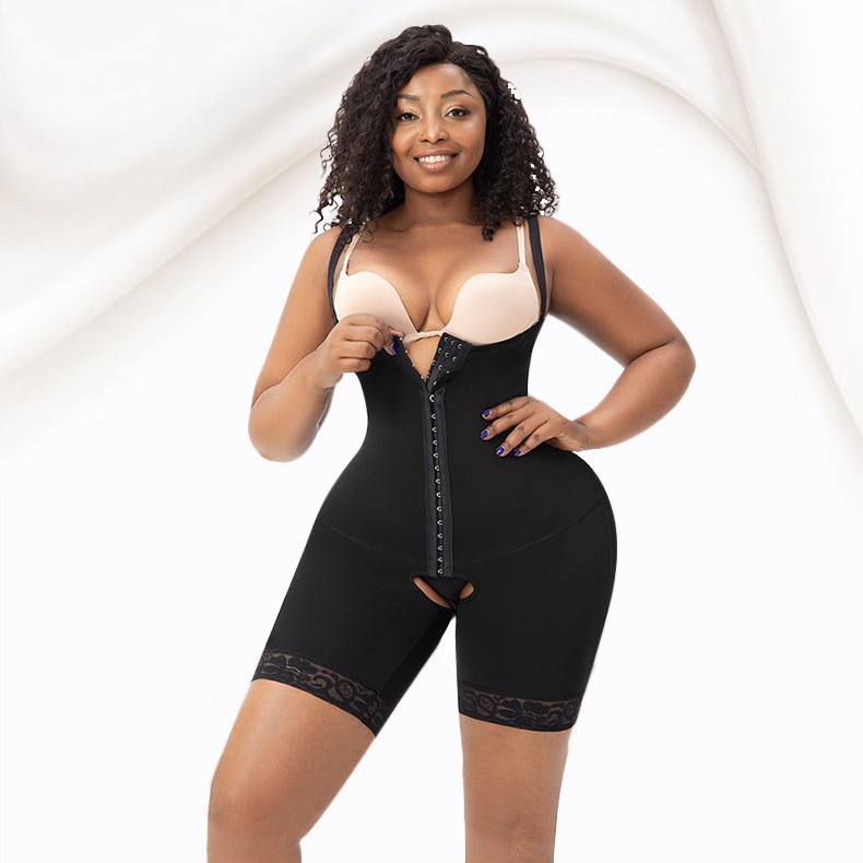 Euramerican Fatty Women's Large Steel Bones Tight Cut Abdominal Pants Black - Shop at LoveMi